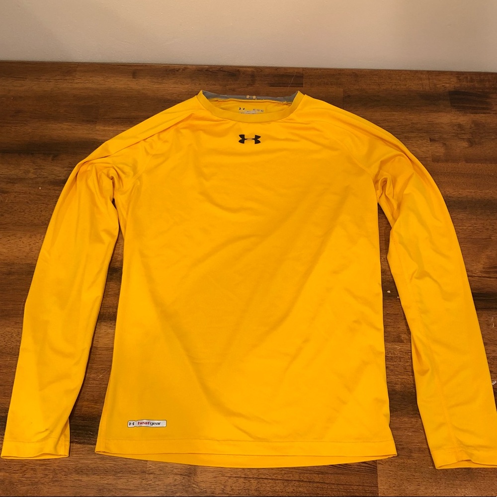 Gold Under Armour Compression Shirt